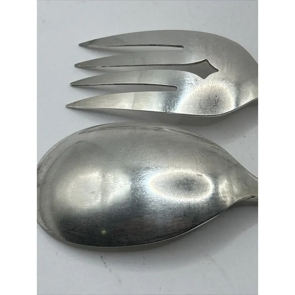 Wm A. Rogers A1 plusOneida Ltd Silverplated serving set Fork And Spoon “Malibu”